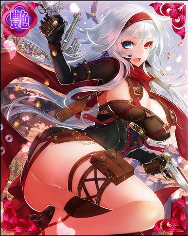 モバゲー戦国武将姫MURAMASA 艶 [猛襲禽眼]筧十蔵-穿抗華備-MR_1