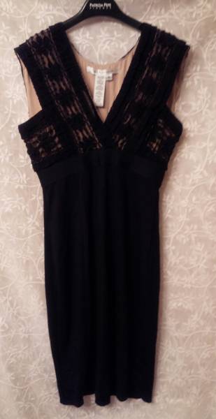 即決4800円　値下げ交渉あり MAX STUDIO 黒レース ワンピース