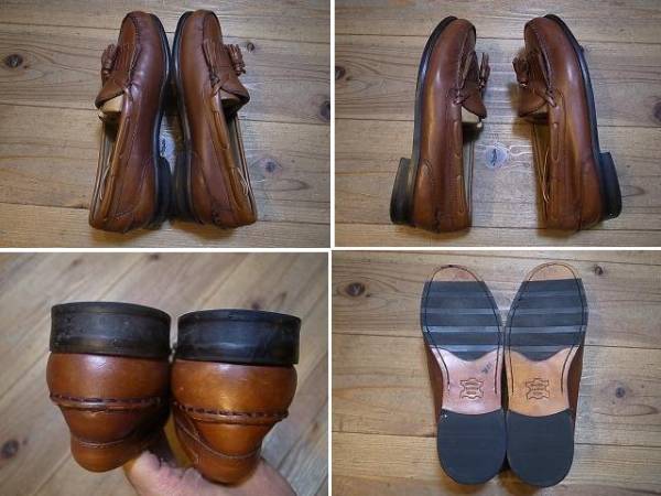 美品 DOCKERS 革靴 キルト タッセル ローファー 91/2M 27.5㎝