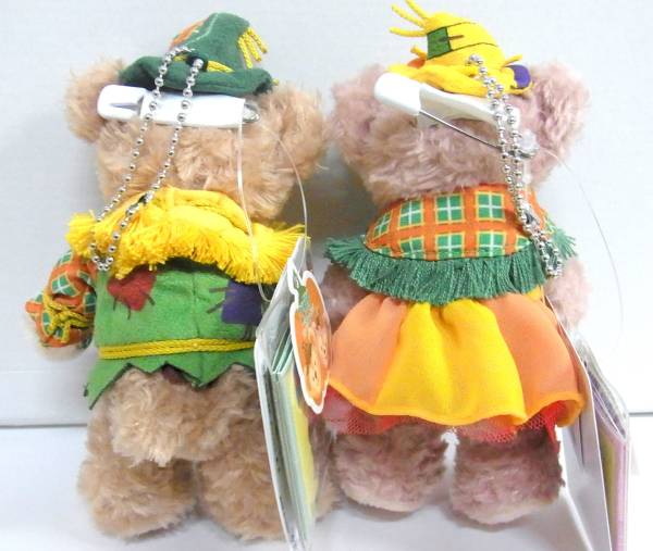 新品 ダッフィーシェリーメイ ハロウィンかかしコスチューム2014