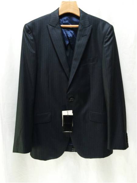 ★新品★ NICOLE/ニコル スーツジャケット サイズ50 光沢あり 黒