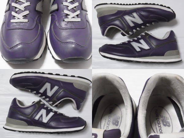 NEW BALANCE ニューバランス M574PUJ パープル 紫 グレー 91/2