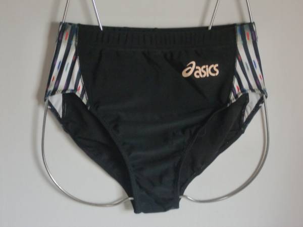 送料込★アシックス 腰ゼッケン付 陸上 レーシング ショーツ L