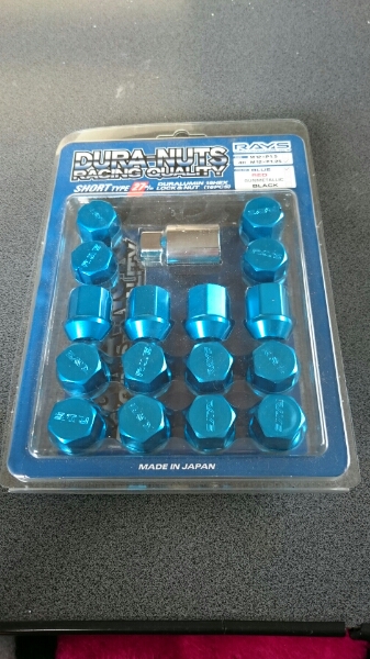 RAYS DURA-NUTS RACINGQUALITY 4H M12×P1.25 SHORTTYPE