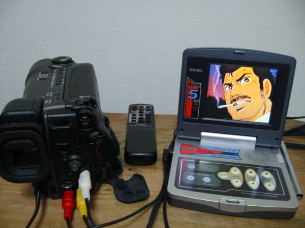 美品　Canon VideoHi8 Movieboy J20 ③ 録画・再生OK！☆CanonのHi8/8ミリビデオカメラ/Movie boy J20☆(8ミリ