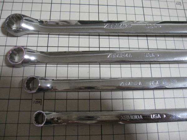 スナップオン メガネレンチセット XBM 8mm-17mm snap-on