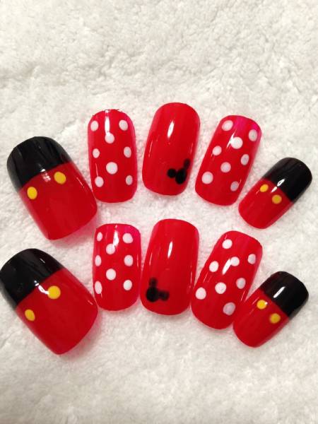 ディズニー風 ネイル 可愛い 付け爪 チップ その他 売買されたオークション情報 Yahooの商品情報をアーカイブ公開 オークファン Aucfan Com