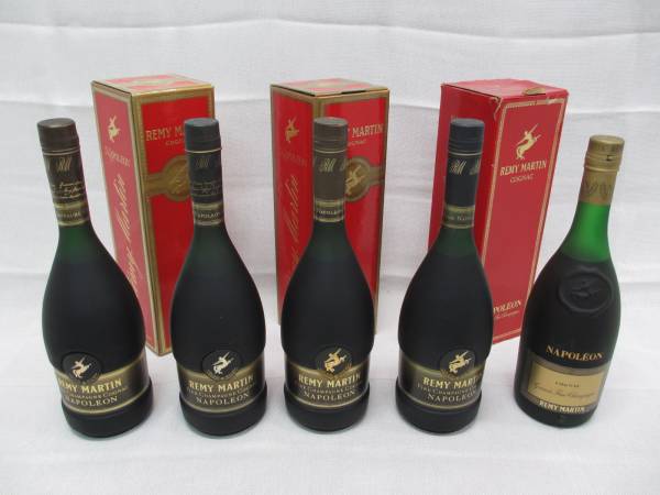古酒 消費税無☆レミーマルタン ナポレオン☆700ml ×5本セット