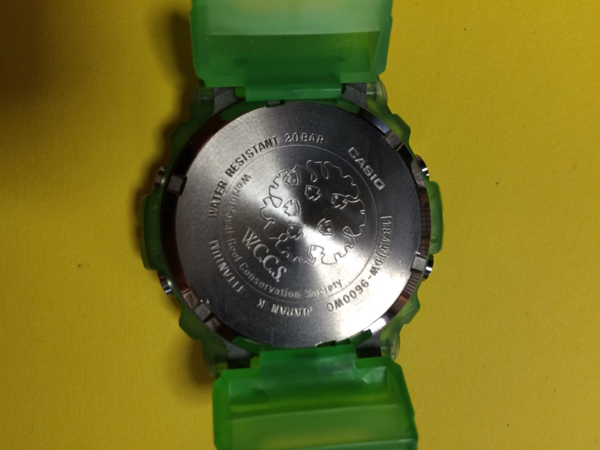 G-SHOCK/WR20BAR/W.C.C.S/マンタ/グリーン/腕時計(コラボレーション 