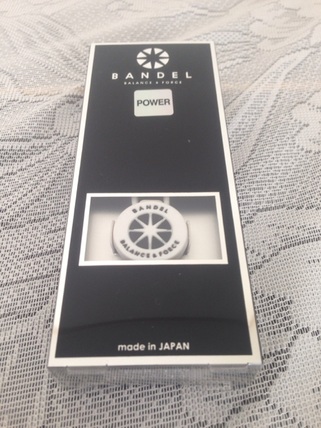 BANDEL necklace white x black 38cm