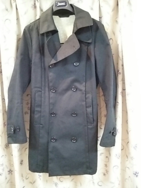 7万 SHIPS ゴム引き コート マッキントッシュ M 36 38 数回着用 