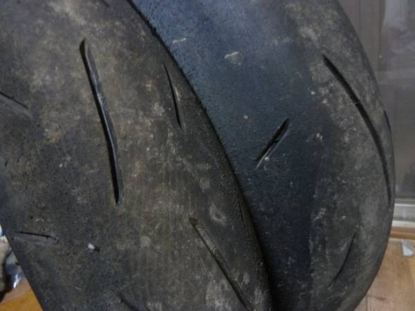 ダンロップ α-13 120/70、180/55セット 極上！ 6R600RR 送料込み