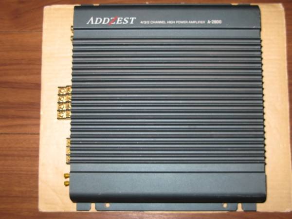 アゼスト ADDZEST A-2800 オペアンプ・コンデンサー交換済み(アンプ