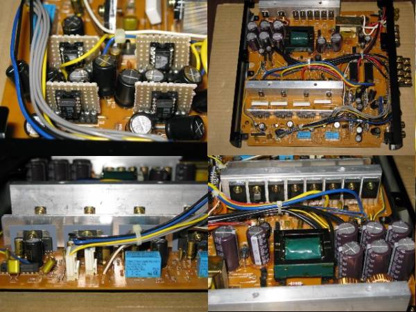 アゼスト ADDZEST A-2800 オペアンプ・コンデンサー交換済み(アンプ