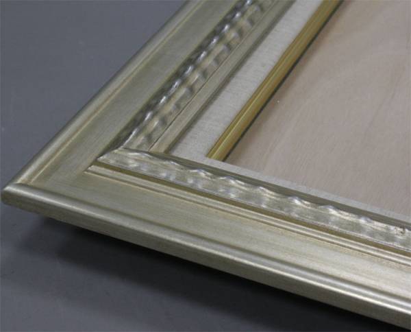 時代市場■売切り品■美品 木製額縁ガラス入D■油彩・水彩