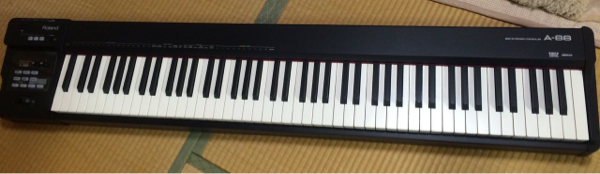 Roland A-88 MIDIキーボード ペダル付