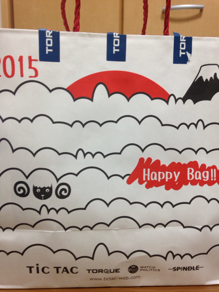 ☆TICTAC 福袋 2015 時計3本入☆（メンズ）