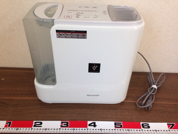 SHARPプラズマクラスター7000 加湿機 1円売切 動作確認済