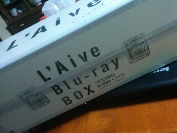 新品☆ラルク L'AIVE Blu-rayBOXの特典のボックス☆VAMPS、hyde