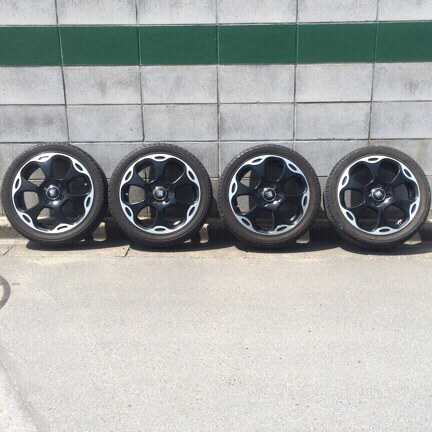 LA strada ホイール 15インチ 4.5J PCD100 4本セット