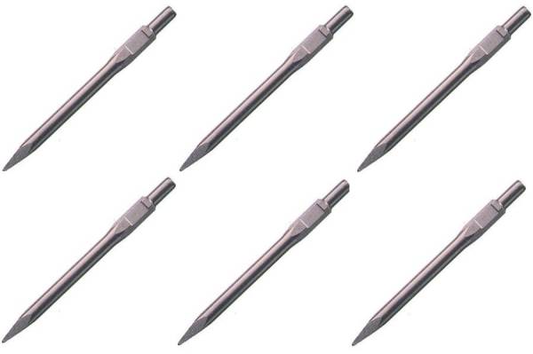 モクバ 電動ハンマー用 六角軸ブルーポイント 30H×410mm 6本入