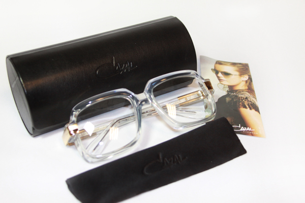 美品☆CAZAL 607 メガネ サングラス カザール クリア☆