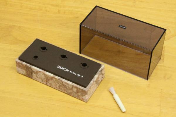 ///DENON 大理石シェルスタンド(カートリッジキーパー) AS-3///