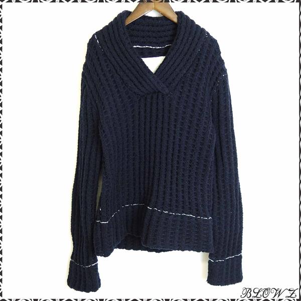 【中古】martin margiela×H&M Vネックニット-01