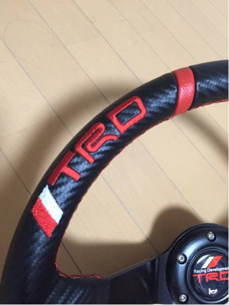 激レア！TRDステアリング！カーボン巻！USDM JDM JZX momo送料込