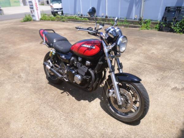 カワサキ ゼファー400χ赤黒火の玉Z2仕様 平成14年式 好調(251cc