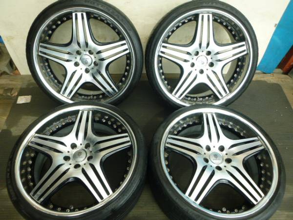 RIVERSIDE Trafficstar 20x9J +38 PCD112 5穴　4本 40