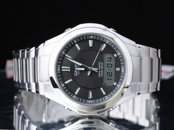 カシオ 腕時計 ソーラー電波 LCW-110DJ-1AJF LINEAGE リニエージ