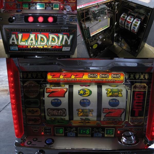 ☆実機　サミー　アラジンS☆