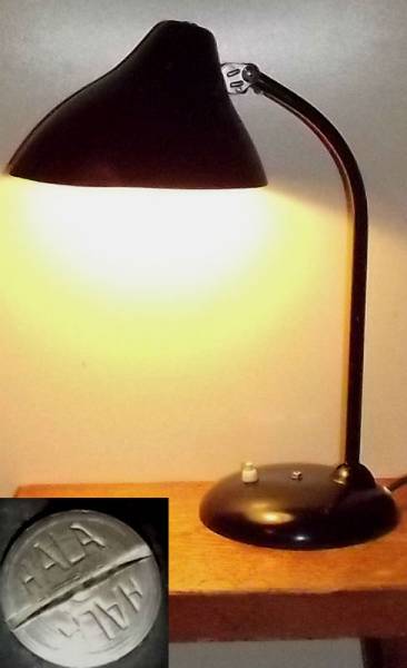 バウハウス工業系 ランプ HALA Bauhaus