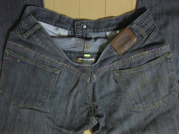 L balance wear design スラブデニム denim pants バランスウエア