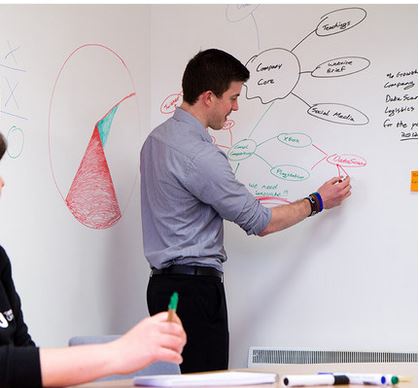 送料無料★新品★壁等に切って貼れるホワイトボードシート200*90