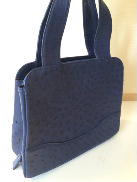 新品同様☆JRA☆高級オーストリッチ☆ハンドバッグ☆