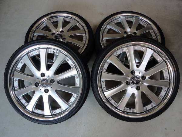 TANABE SSR Vienna ZWEEL 4穴 17インチ 中古美品☆(ラジアルタイヤ 