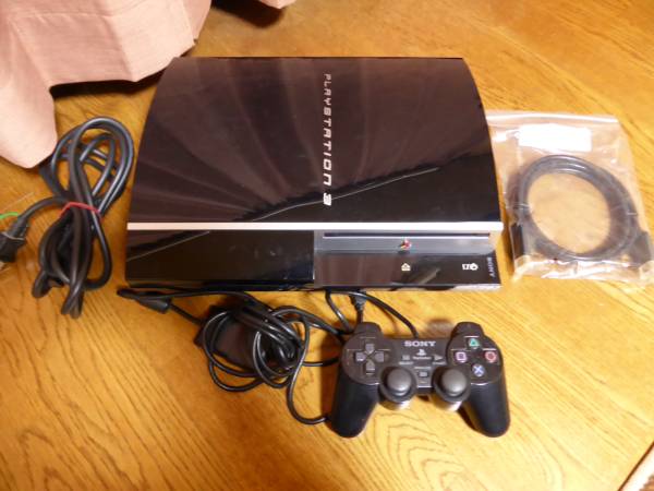 完動品□PS3本体 80GB CECHL00 FW4.46 コントローラ付□A31