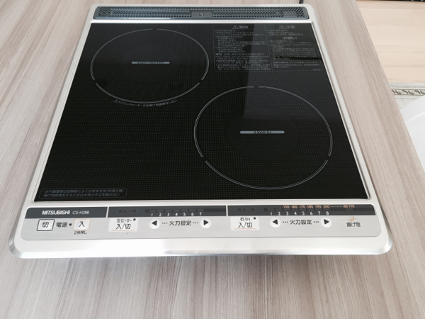 三菱 IHクッキングヒーター(ビルトインタイプ) CS-H28B　未使用品 三菱 IHクッキングヒーター(ビルトインタイプ) CS-H28B 未使用品