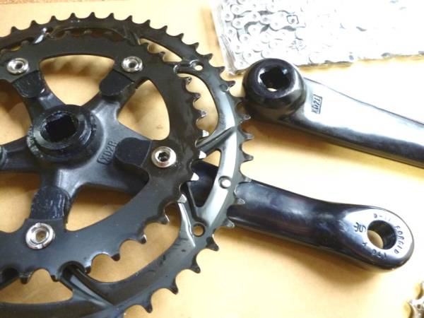 新車取外し Sugino XD2000D 48/36T + BB + Shimano 11-25T 9S(セット