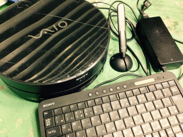SONY VAIO】 ジャンク PCG-2D1N 中古品 B-CASカード入り(パソコン単体 
