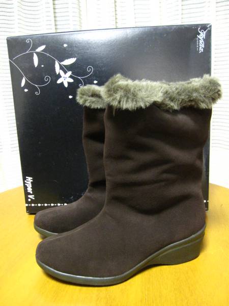 トパーズ ボア ブーツ 2WAY 婦人靴 新品 24cm 格安旅行本革 訳有