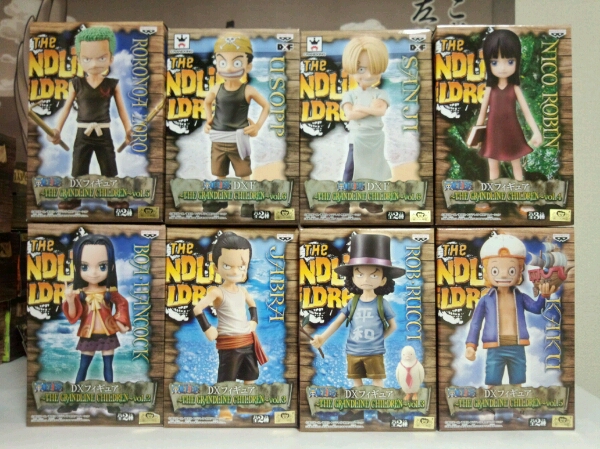 ワンピース GRANDLINE CHILDREN 全8種 ゾロ サンジ ウソップ