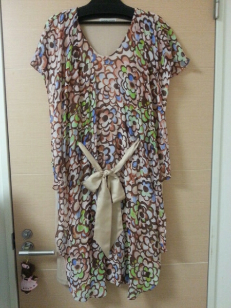 美品☆ツモリチサト☆フラッフィーフラワーワンピース