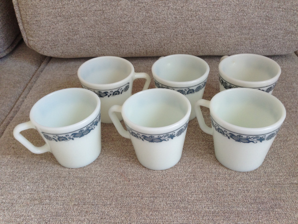 PYREX パイレックス マグ オールドタウン 6個セット