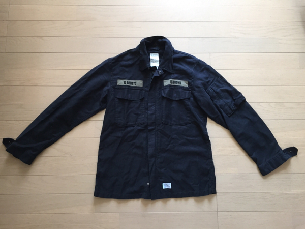 wtaps ミリタリーシャツ