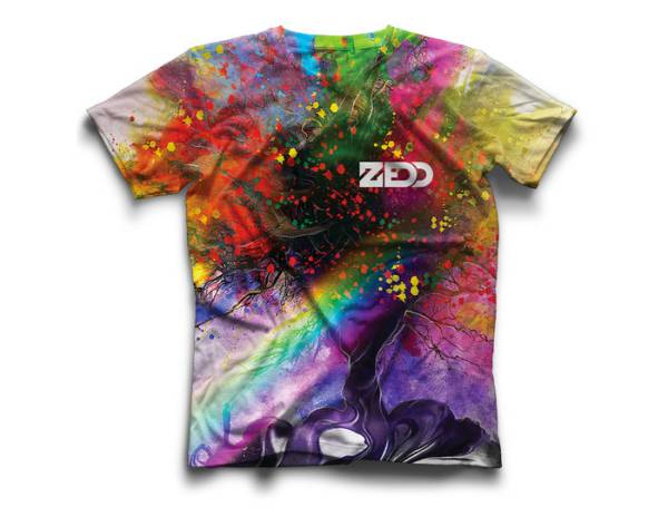 ZEDD】 ALL OVER ALBUM ART Tシャツ Mサイズ／サマソニ ULTRA(タレント
