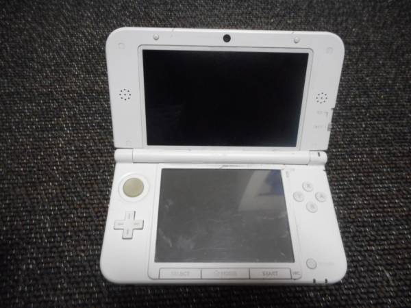 H【通電品】3DSLL本体マリオモデルVer不明ジャンク