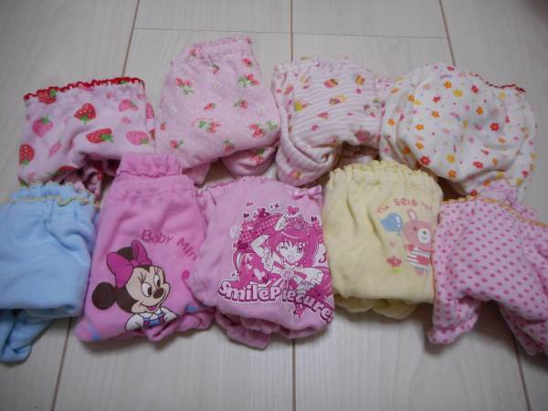 ★女児ショーツ95cm～110cm★9点まとめ売り★